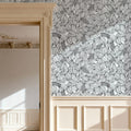 Negative Leaf, Stone Mural Wallpaper - room preview 06