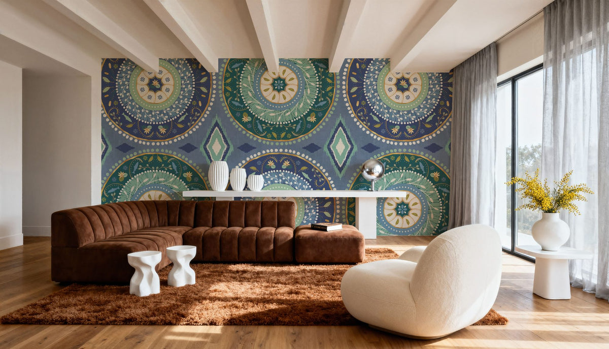 Otomi Lake X Mural Wallpaper - room preview 06