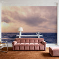 Lavender Horizon Mural Wallpaper - room preview 06