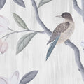 Chinoiserie Chic, Pearl Gray Mural Wallpaper - room preview 06