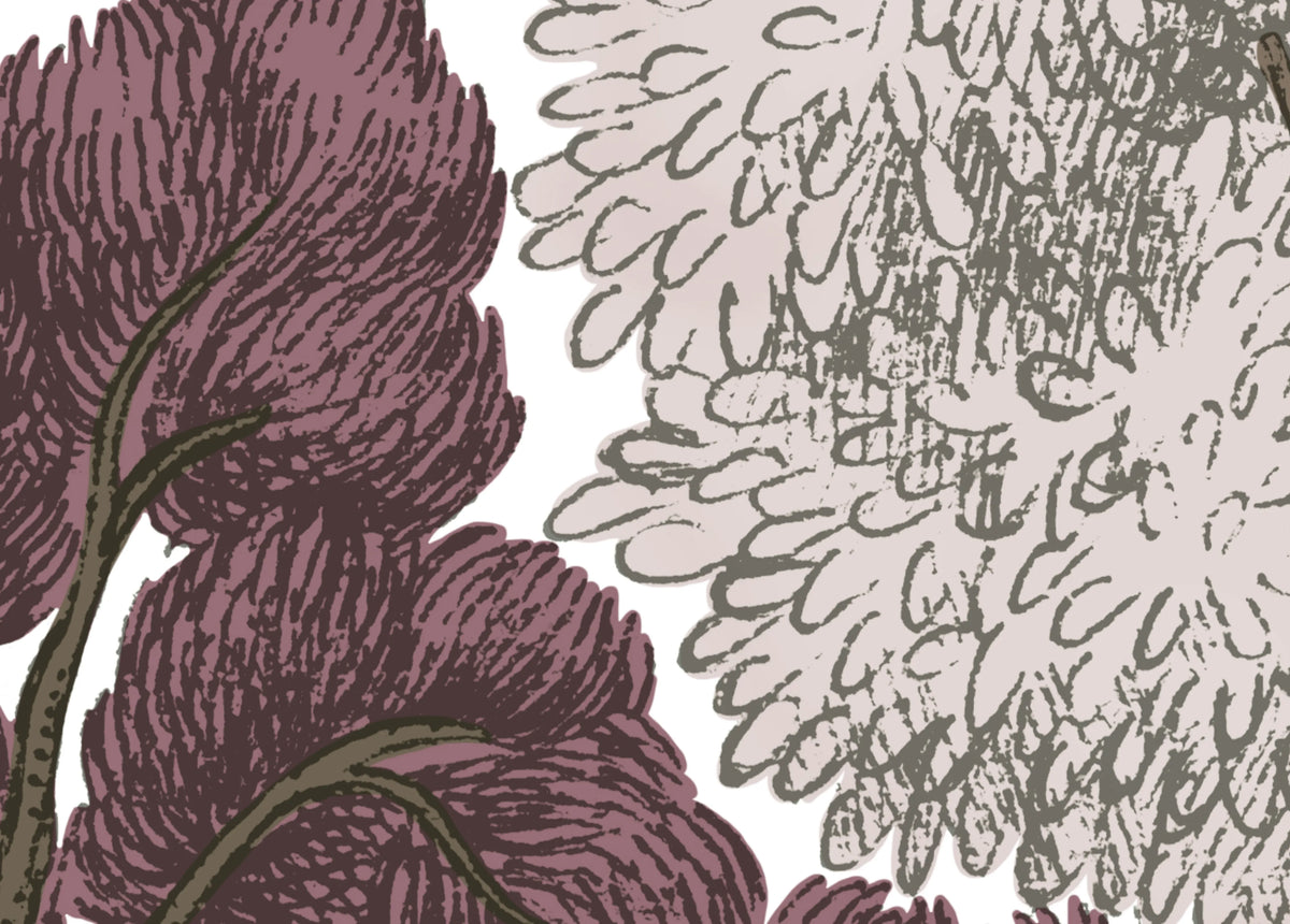 Scandinavian Bellewood, Dawn Mural Wallpaper - room preview 06