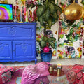 Lily Pond, Rainbow Mural Wallpaper - room preview 06