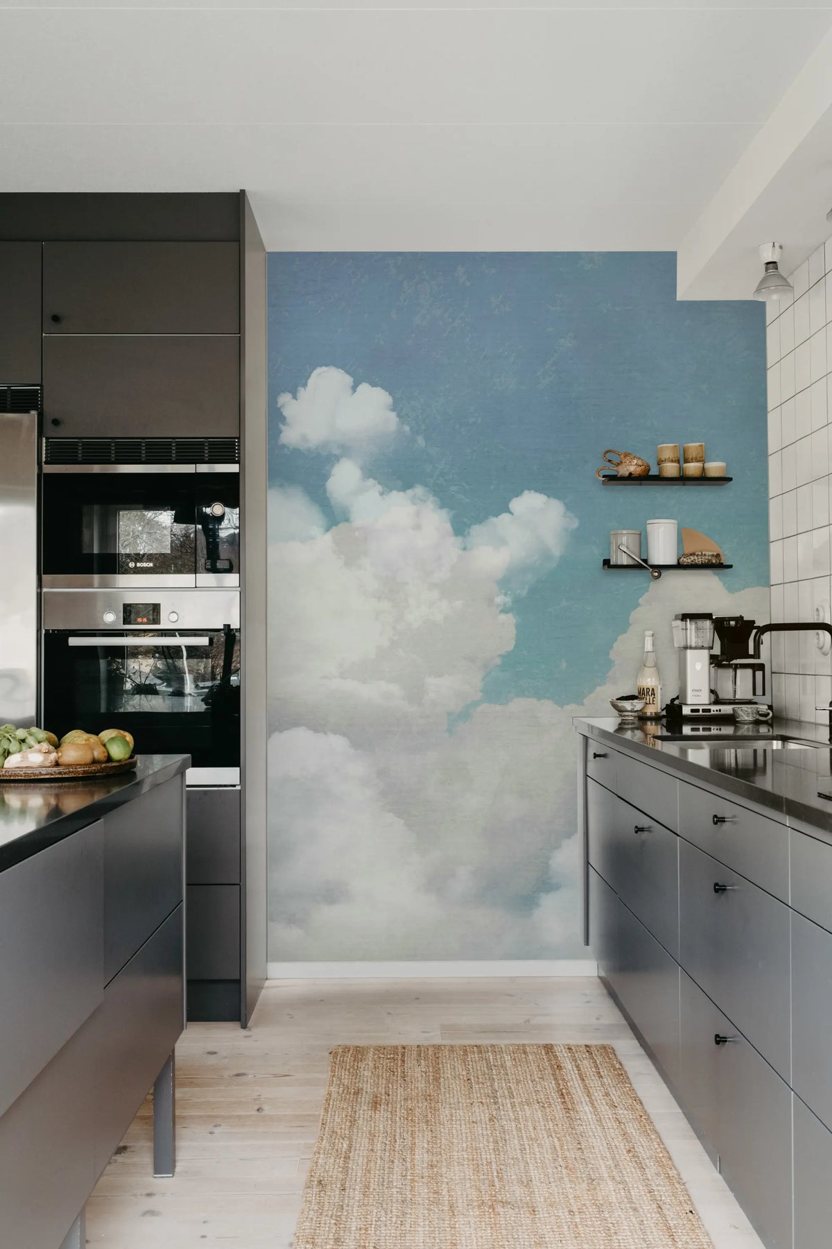 Cuddle Clouds Mural Wallpaper - room preview 06