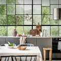 Factory Window Mural Wallpaper - room preview 06