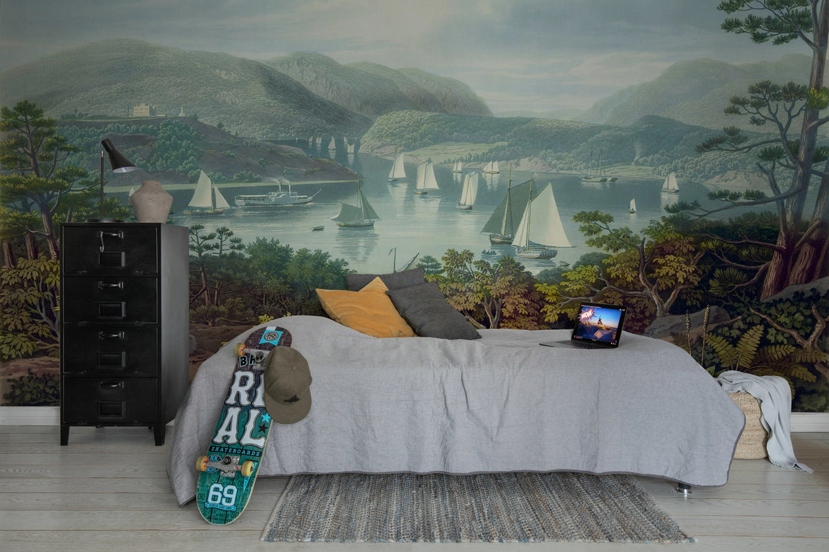 Safe Haven Mural Wallpaper - room preview 06