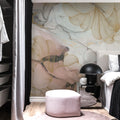 Opulence, Pink Marble Mural Wallpaper - room preview 06