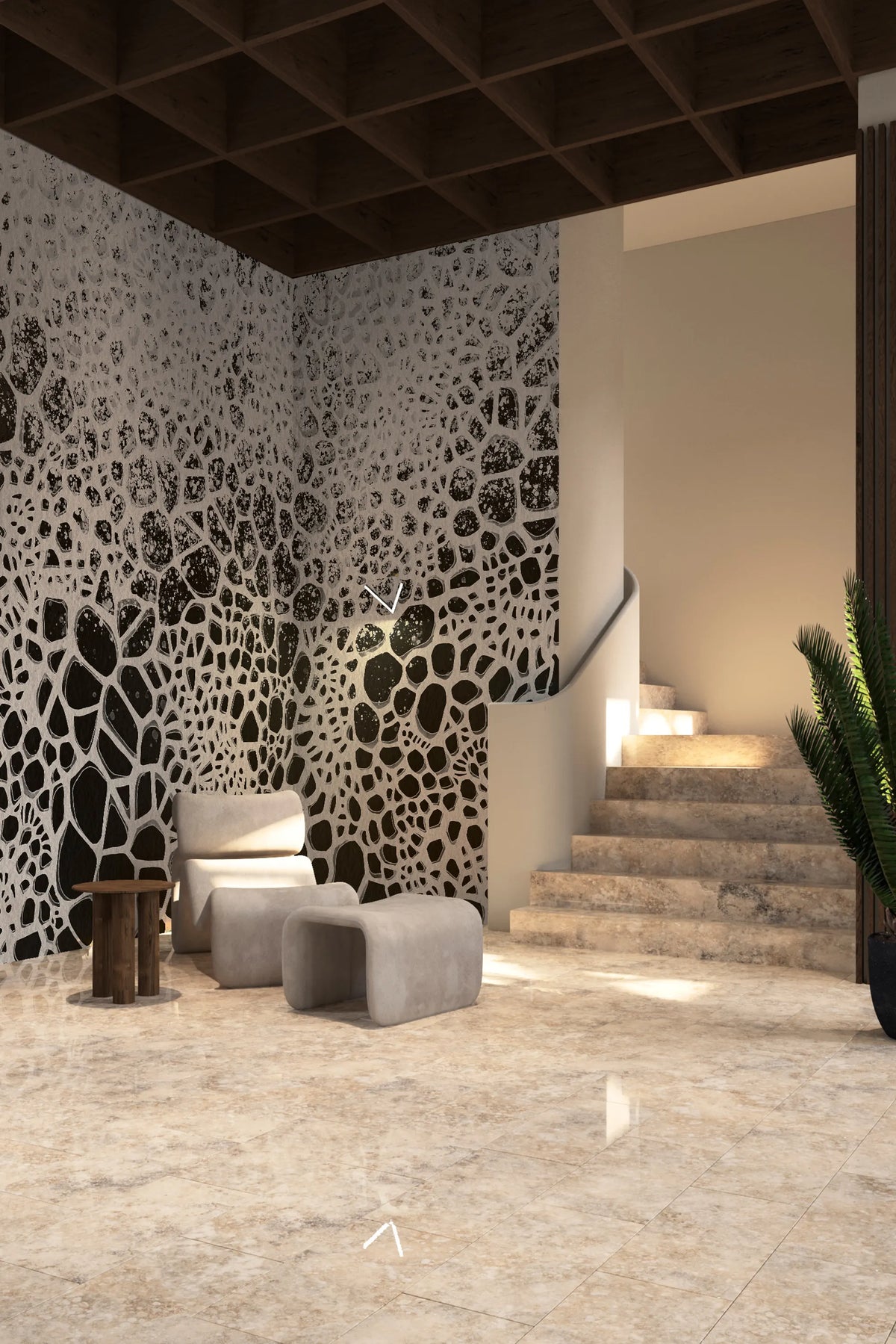 The Nest Mural Wallpaper - room preview 06
