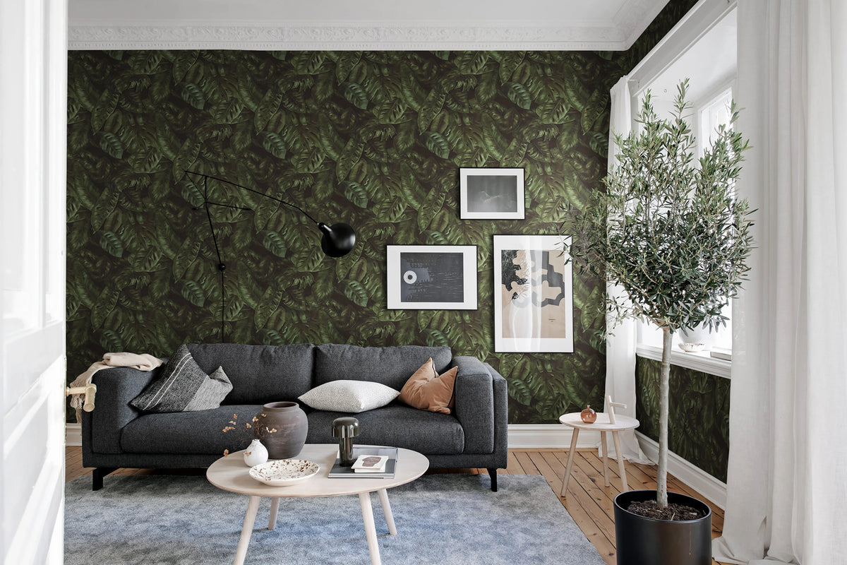 Amazon, Fern Mural Wallpaper - room preview 06