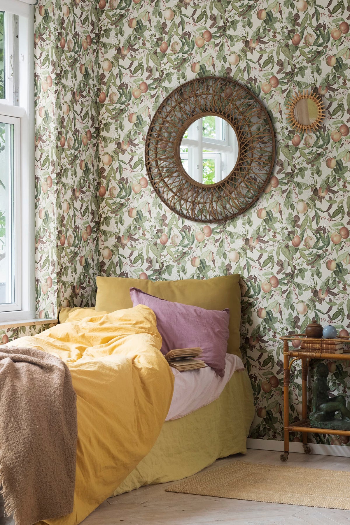 Peach Valley, Sand Mural Wallpaper - room preview 06