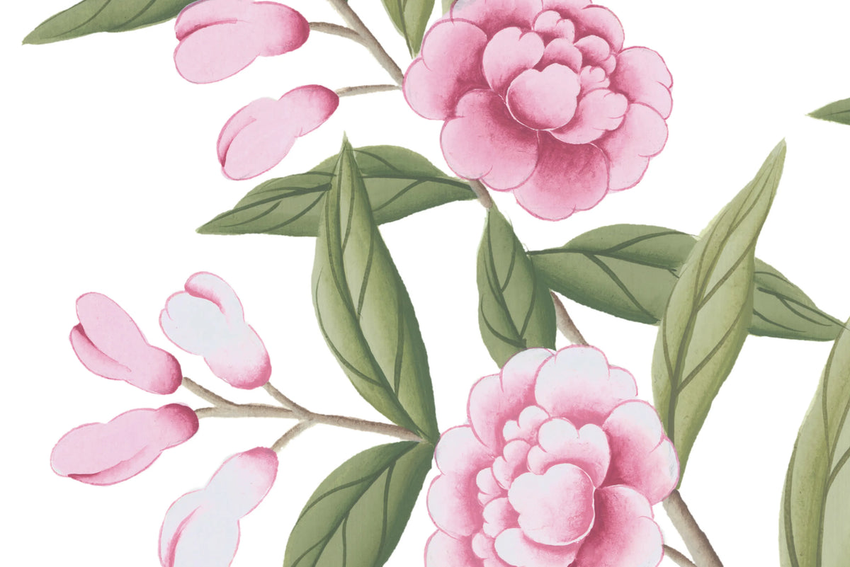 Chinoiserie Chic Mural Wallpaper - room preview 07