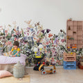 May Meadow, Pastel Mural Wallpaper - room preview 07