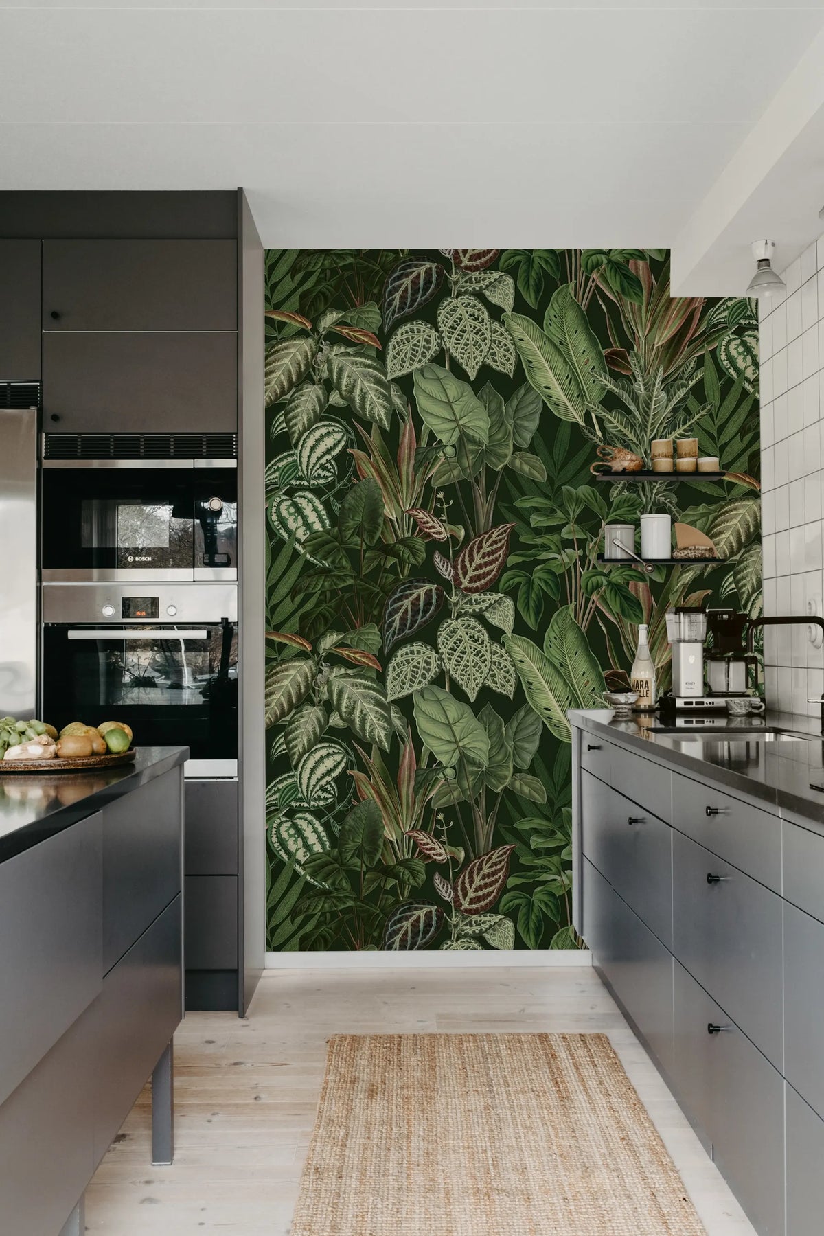 Mischievous Monkeys, Lush Mural Wallpaper - room preview 07