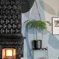 Asana, Ocean Blue Mural Wallpaper - room preview 07