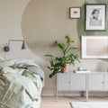 Eclipse, Beige Green Mural Wallpaper - room preview 07