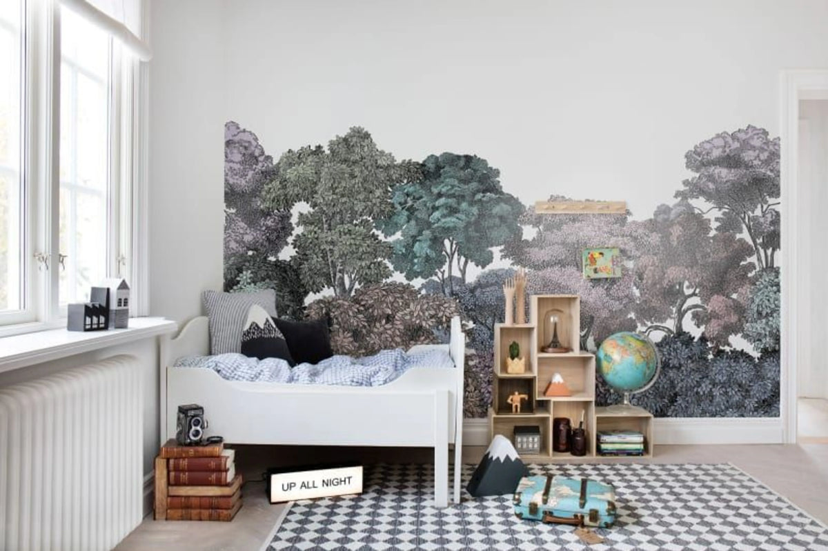 Bellewood, Rainbow Mural Wallpaper - room preview 08
