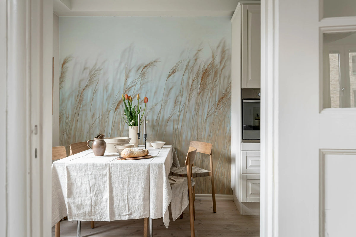 Swaying Reed Mural Wallpaper - room preview 08