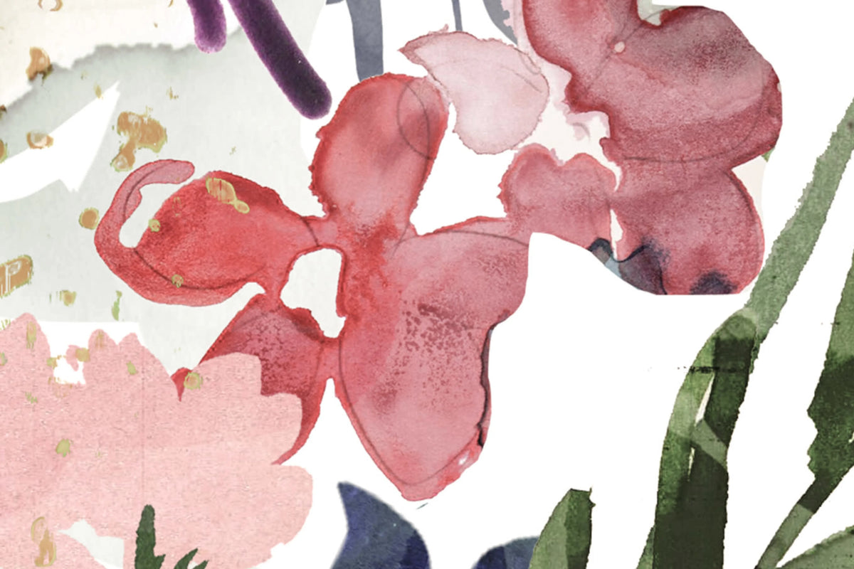 May Meadow, Pastel Mural Wallpaper - room preview 09