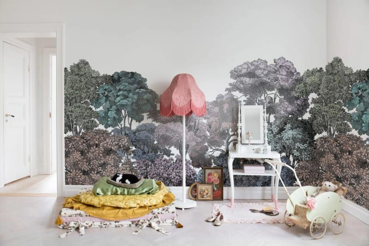 Bellewood, Rainbow Mural Wallpaper - room preview 09